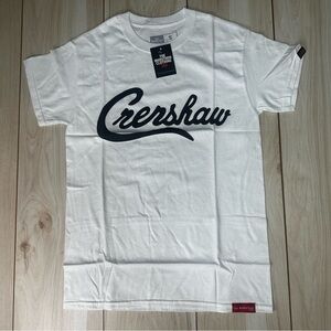 The Marathon Clothing Sz SMALL Limited‎ Edition CRENSHAW T-Shirt White/Black New